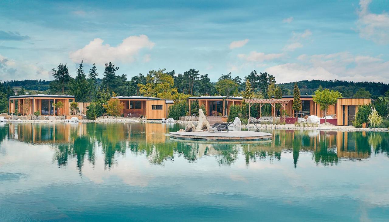Kittenberger Chalets Am Gartensee Schiltern bei Langenlois Exterior photo